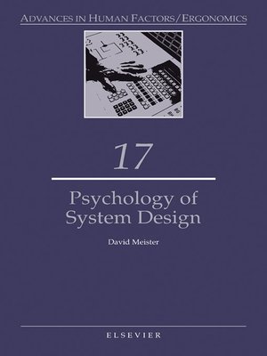 cover image of Psychology of System Design